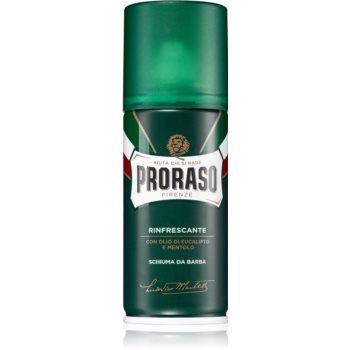 Proraso Green spumă pentru bărbierit ieftin