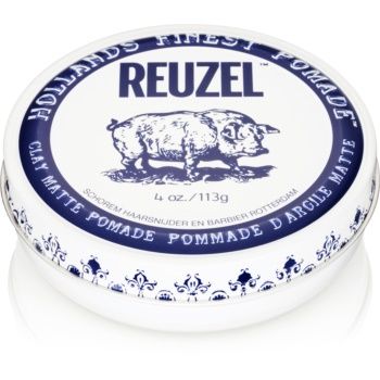 Reuzel Hollands Finest Pomade Clay lut modelator cu efect matifiant