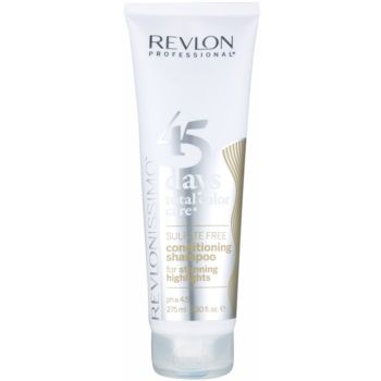 Revlon Professional Revlonissimo Color Care Șampon și balsam 2 în 1 pentru părul grizonat și alb de firma original