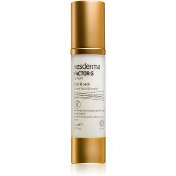 Sesderma Factor G Renew Gel crema pentru redefinirea conturului feței și gâtului