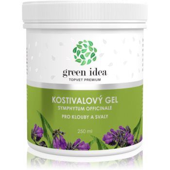 Green Idea Topvet Premium Kostivalový gel gel pentru masaj muschii si articulatiile ieftin