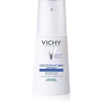 Vichy Deodorant 24h deodorant spray revigorant pentru piele sensibila