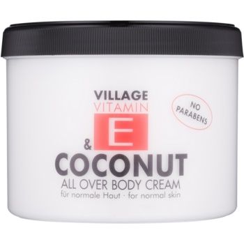 Village Vitamin E Coconut crema de corp