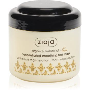 Ziaja Argan Oil masca pentru netezire pentru păr uscat și deteriorat