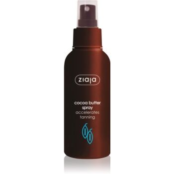 Ziaja Cocoa Butter spray pentru corp pentru accelerarea bronzului