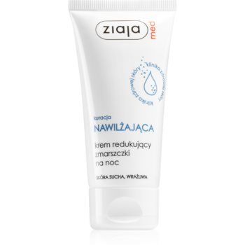 Ziaja Med Hydrating Care crema de noapte pentru contur pentru ten uscat și sensibil