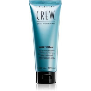 American Crew Styling Fiber Cream cremă de coafat pentru fermitate medie și reflexe naturale de firma original