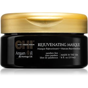 CHI Argan Oil Rejuvenating Masque masca hranitoare pentru păr uscat și deteriorat