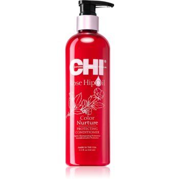 CHI Rose Hip Oil Conditioner balsam pentru păr vopsit