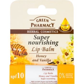 Green Pharmacy Lip Care balsam de buze hranitor SPF 10 ieftin
