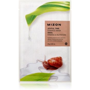 Mizon Joyful Time Snail mască textilă nutritivă cu efect de întărire ieftina