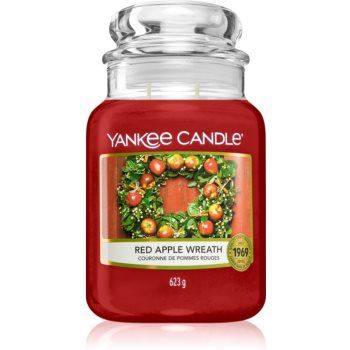 Yankee Candle Red Apple Wreath lumânare parfumată