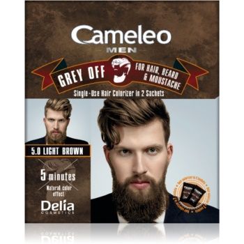 Delia Cosmetics Cameleo Men culoare de unică folosință, pentru acoperirea imediată a părului cărunt