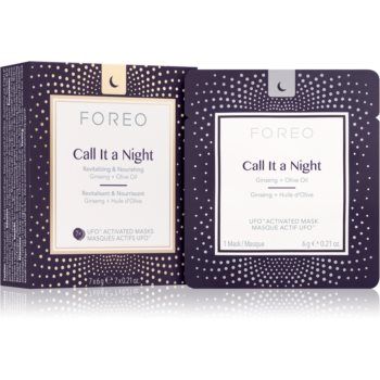 FOREO UFO™ Call It a Night mască de noapte pentru revitalizarea și reînnoirea pielii cu efect de nutritiv