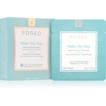 FOREO UFO™ Make My Day mască facială protectoare cu efect de hidratare