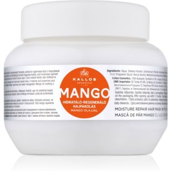 Kallos KJMN Professional Mango mască fortifiantă cu ulei de mango