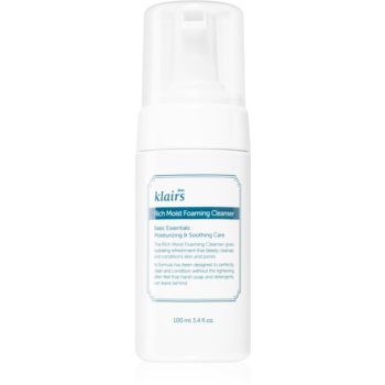 Klairs Rich Moist Foaming Cleanser spuma de curatat cu efect de hidratare Klairs Rich Moist Foaming Cleanser spuma de curatat cu efect de hidratare
