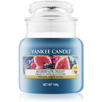 Yankee Candle Mulberry & Fig lumânare parfumată Clasic mini