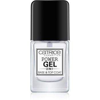 Catrice Power Gel 2 in1 lac de unghii de baza si superioara