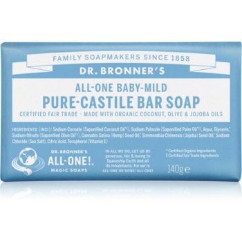 Dr. Bronner’s Baby-Mild săpun solid fara parfum Dr. Bronner’s Baby-Mild săpun solid fara parfum