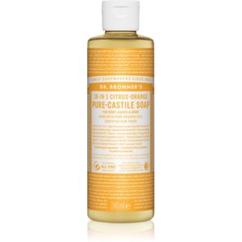Dr. Bronner’s Citrus & Orange săpun lichid universal