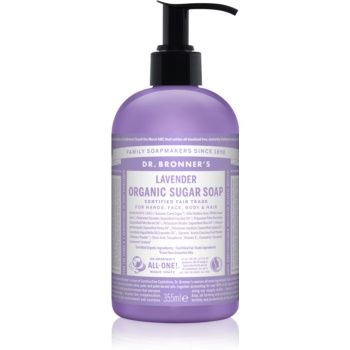 Dr. Bronner’s Lavender săpun lichid pentru corp si par