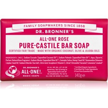 Dr. Bronner’s Rose săpun solid