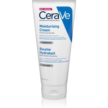 CeraVe Moisturizers Crema hidratanta pentru fata si corp pentru pielea uscata sau foarte uscata