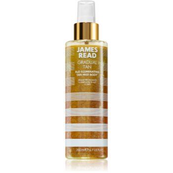 James Read Gradual Tan H2O Illuminating Spray pentru protectie pentru corp