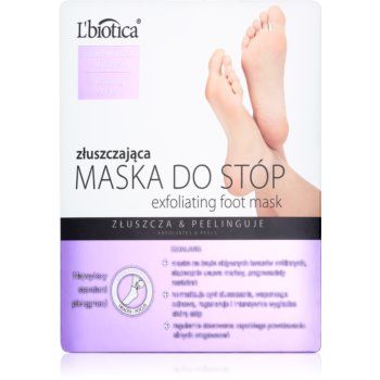 L’biotica Masks sosete exfoliante pentru hidratarea picioarelor