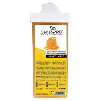 Ceara Epilat Unica Folosinta SensoPRO Milano, Rezerva Honey 100 ml, Aplicator Ingust