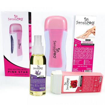 Kit Epilare Ceara Profesional SensoPRO Start Pink ieftin