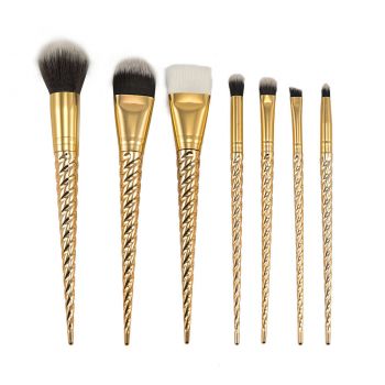 Set 7 pensule machiaj Gold Unicorn Limited Edition