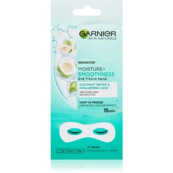 Garnier Skin Naturals Moisture+ Smoothness mască pentru ochi, cu efect de netezire
