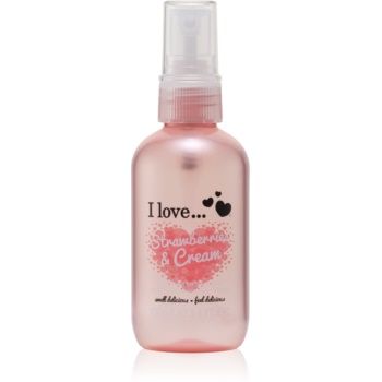 I love... Strawberries & Cream spray de corp racoritor ieftin