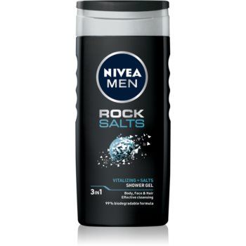 Nivea Men Rock Salt Gel de duș pentru bărbați