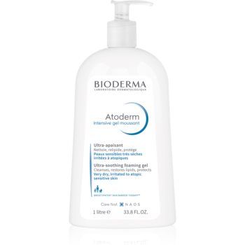 Bioderma Atoderm Intensive Gel Moussant gel spumant hranitor pentru piele foarte sensibila sau cu dermatita atopica