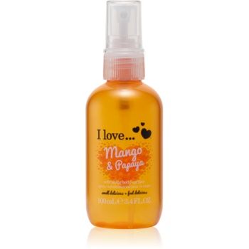 I Love Mango & Papaya spray de corp racoritor