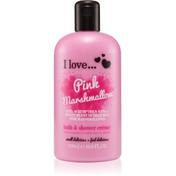 I love... Pink Marshmallow cremă de duș și baie