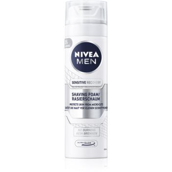 Nivea Men Sensitive spumă pentru bărbierit pentru barbati