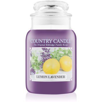 Country Candle Lemon Lavender lumânare parfumată