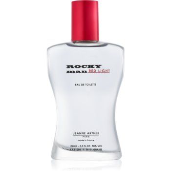 Jeanne Arthes Rocky Man Red Light Eau de Toilette pentru bărbați