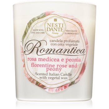 Nesti Dante Romantica Florentine Rose and Peony lumânare parfumată