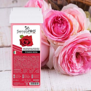 Ceara Epilat Unica Folosinta SensoPRO Milano, Rezerva Titanio Rosa 100ml