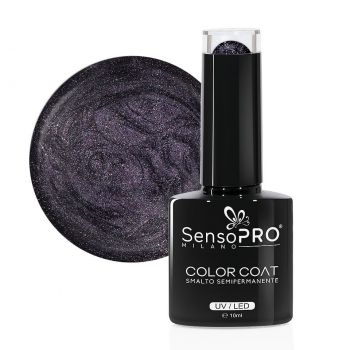 Oja Semipermanenta SensoPRO Milano 10ml - 027 Sparkle Grey