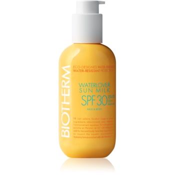 Biotherm Waterlover Sun Milk lapte de corp pentru soare rezistent la apa SPF 30