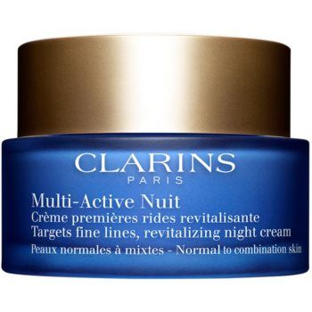 Clarins Multi-Active Revitalizing Night Cream Crema de noapte revitalizanta pentru riduri fine. pentru piele normală și mixtă