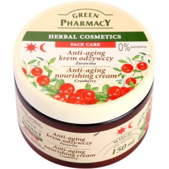 Green Pharmacy Face Care Cranberry crema hranitoare împotriva îmbătrânirii pielii