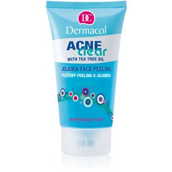 Dermacol Acne Clear demachiant cu efect de peenling pentru pielea problematica