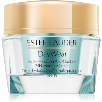 Estée Lauder DayWear Multi-Protection Anti-Oxidant 24H-Moisture Creme SPF 15 crema de zi hidratanta pentru piele normală și mixtă ieftina